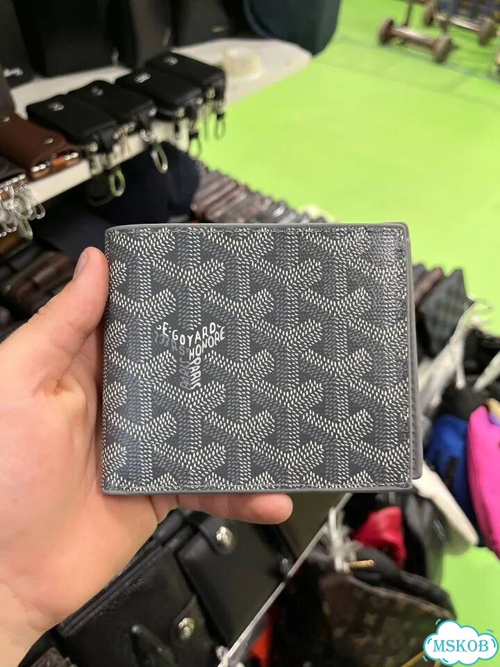 Кошелек goyard много цветов фото 5