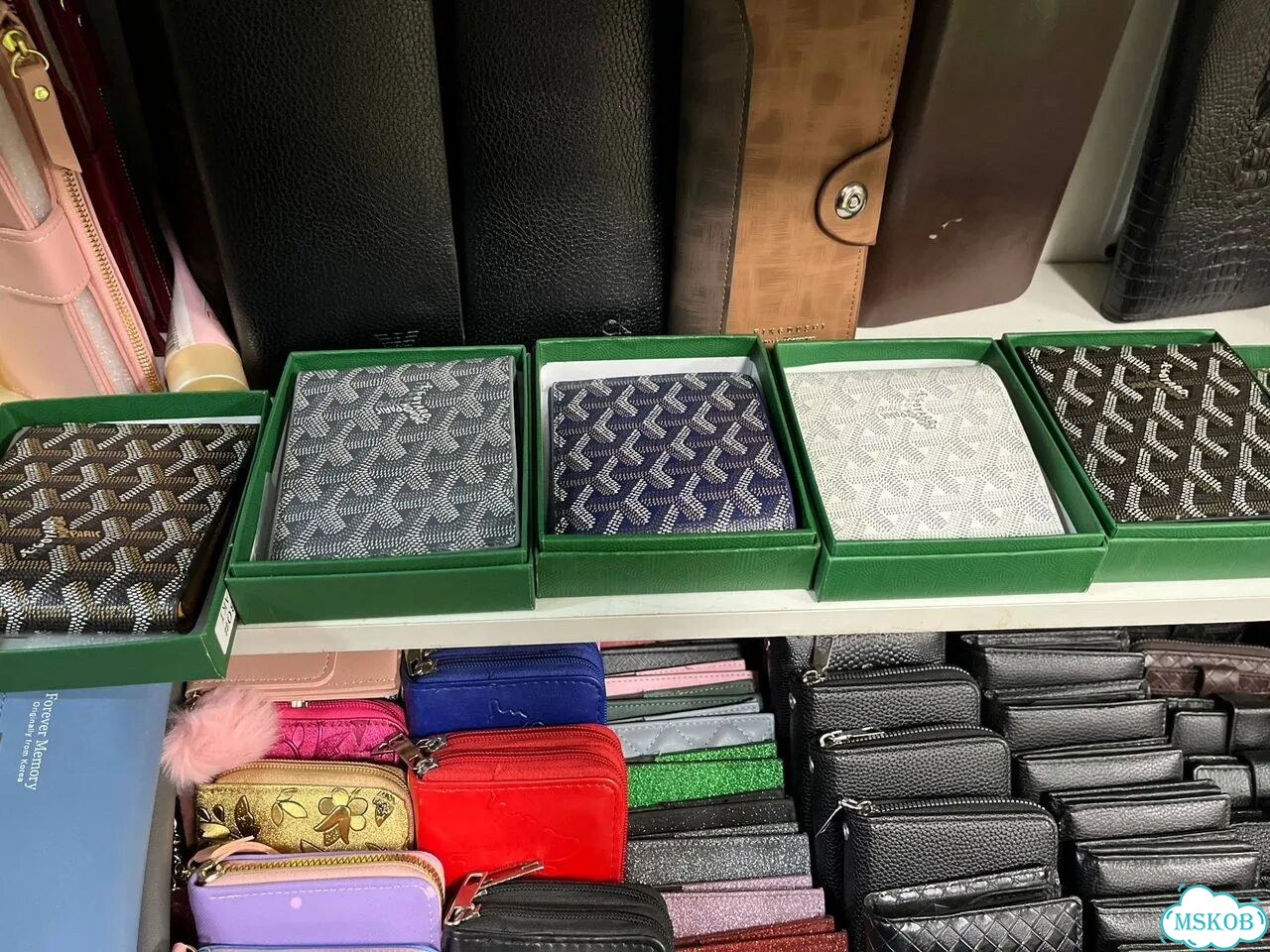 Кошелек goyard много цветов фото 6