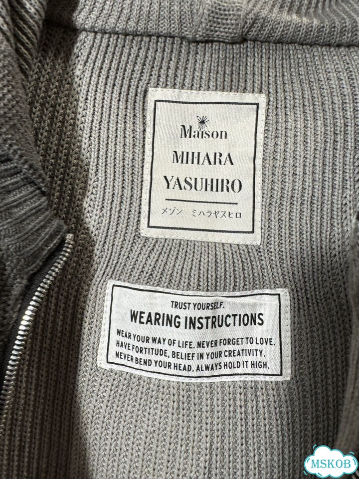 Зип худи Maison Mihara yasuhiro фото 5