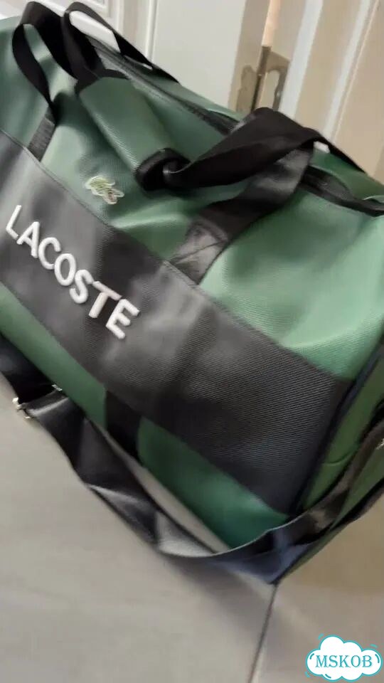 В тренде Lacoste дорожная сумка фото 1