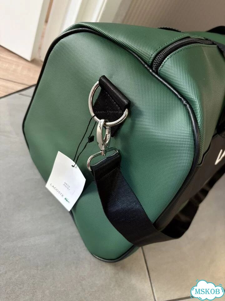 В тренде Lacoste дорожная сумка фото 7