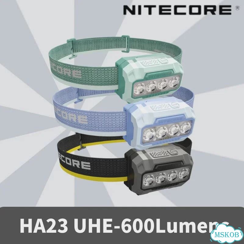 Nitecore HA23 UHE Легкий налобный фонарь AAA фото 3