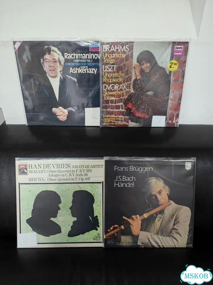 Brahms, Liszt, Моцарт, Рахманинов винил фото 1