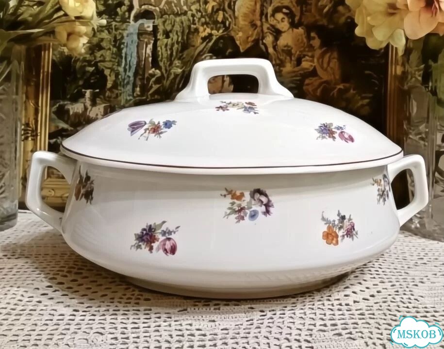 Дулевский фарфор супница фото 2