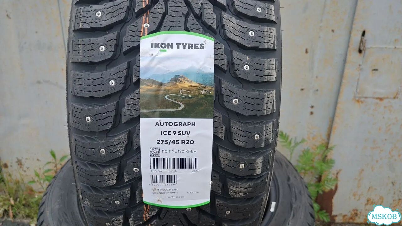 Ikon Tyres Autograph Ice 9 SUV 275/45 R20 110T фото 3