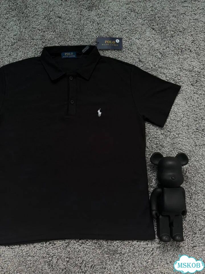 Поло Polo Ralph Lauren черный фото 2