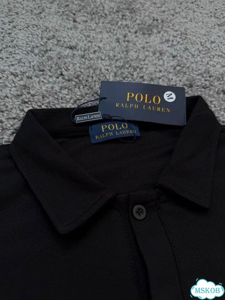 Поло Polo Ralph Lauren черный фото 6