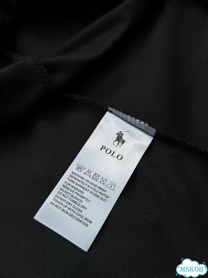 Поло Polo Ralph Lauren черный фото 8