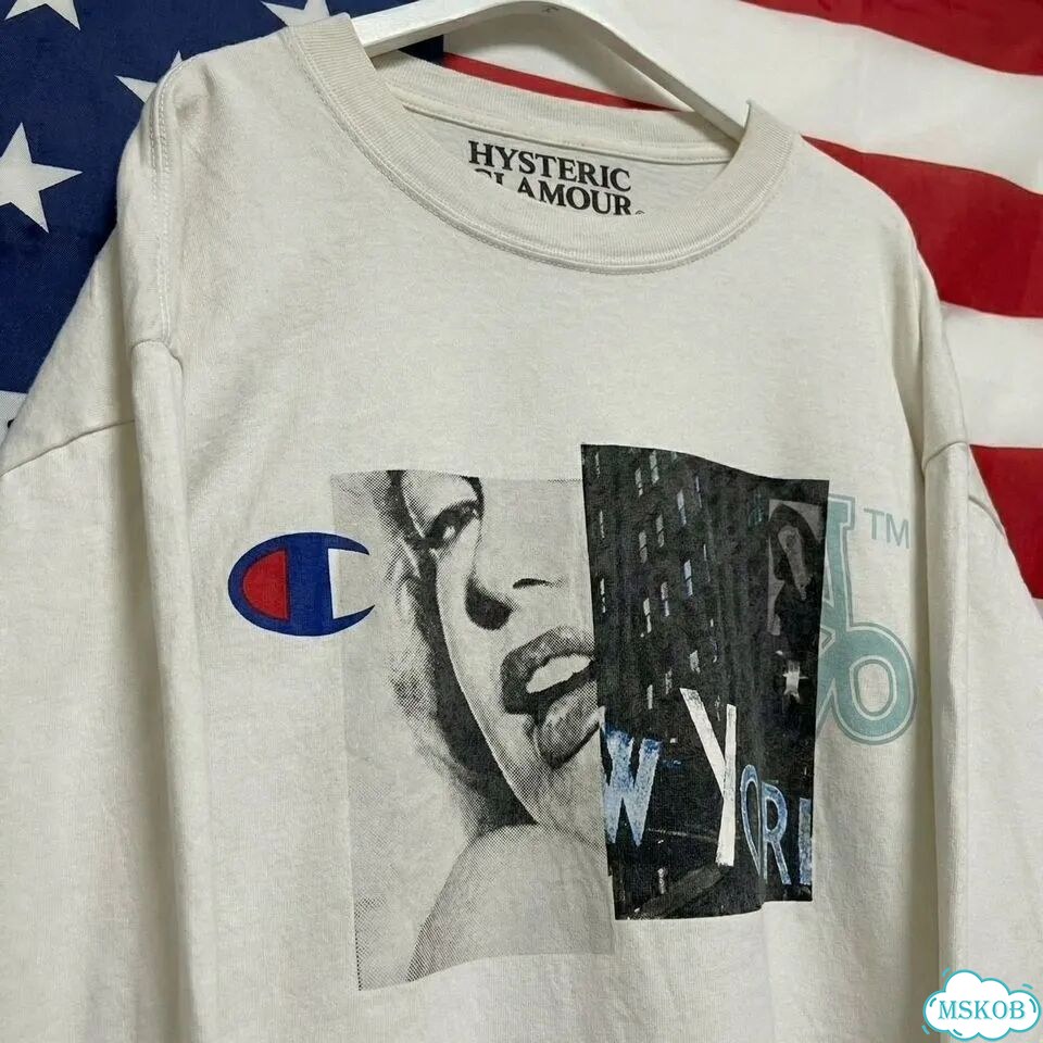 Лонгслив Hysteric Glamour x Champion Monroe хайп фото 2