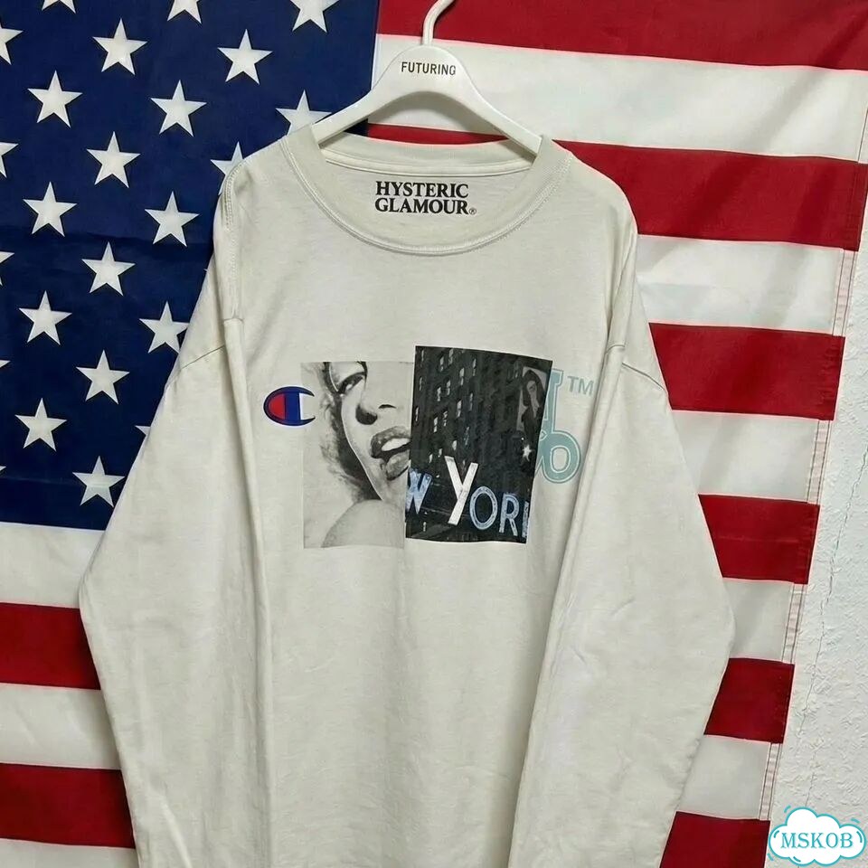 Лонгслив Hysteric Glamour x Champion Monroe хайп фото 4