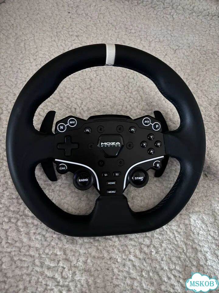 Руль moza r5 + 3 педали + SRP Lite brake pedal фото 1