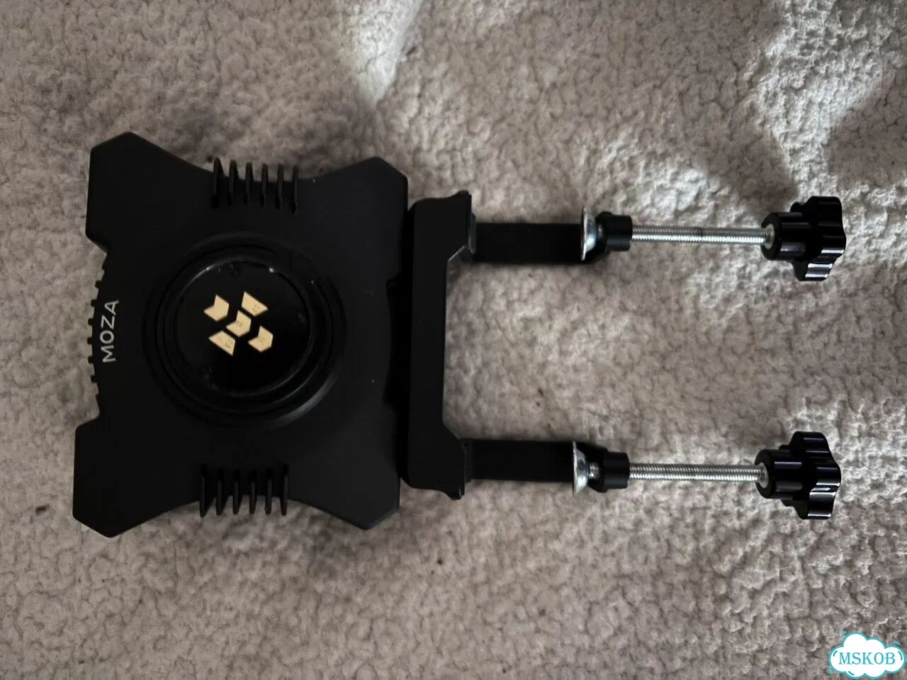 Руль moza r5 + 3 педали + SRP Lite brake pedal фото 2