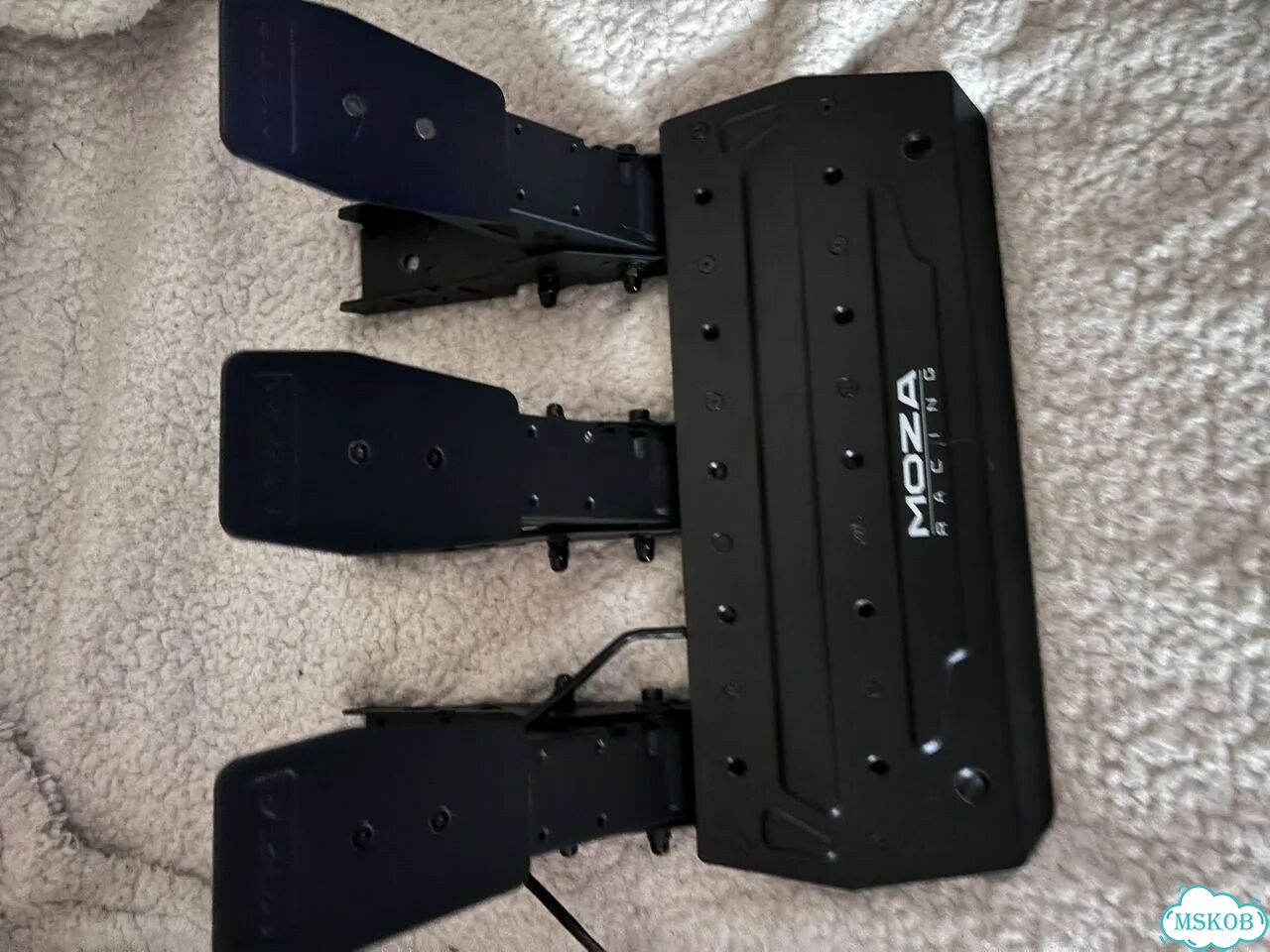 Руль moza r5 + 3 педали + SRP Lite brake pedal фото 4
