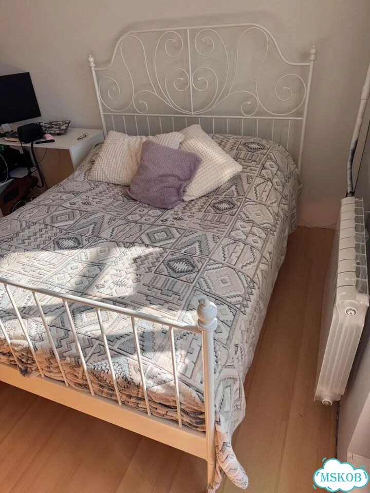 Кровать двуспальная 160×200 IKEA фото 1