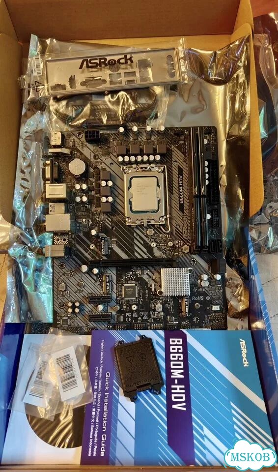 Комплект LGA1700 B660M/i5-12490F/32gb DDR4 фото 2