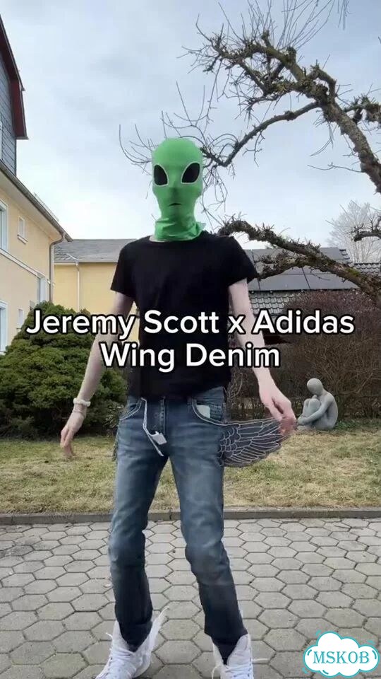Adidas x Jeremy Scott jeans фото 1