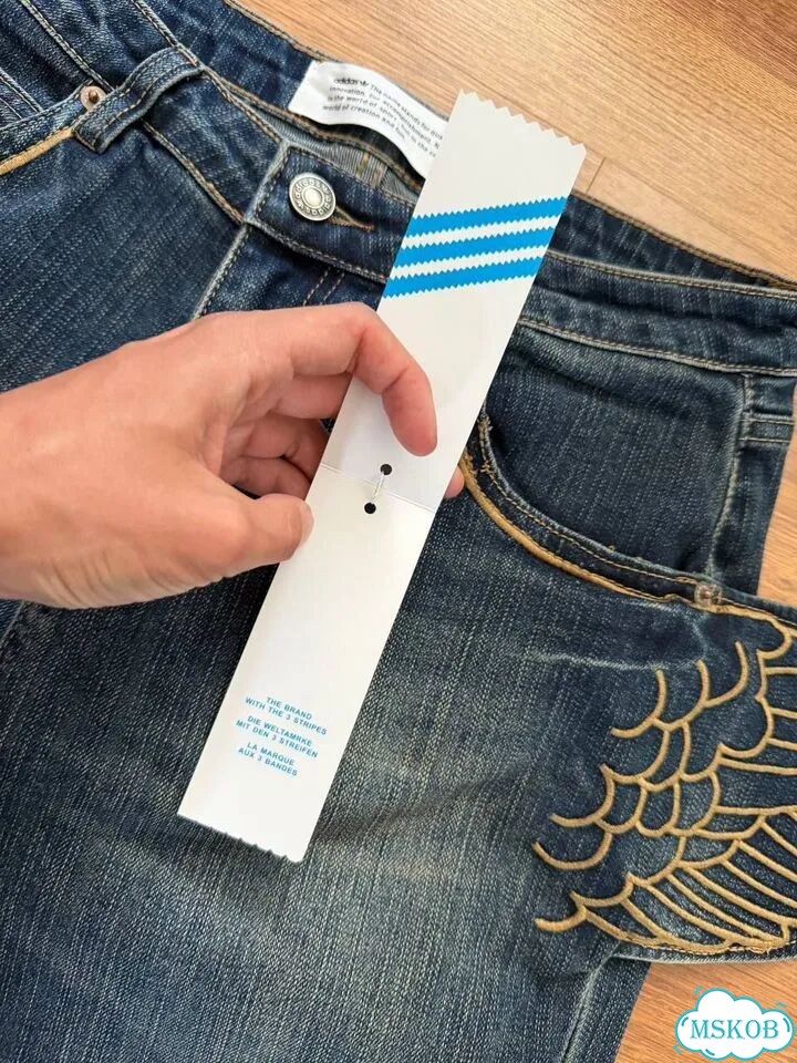 Adidas x Jeremy Scott jeans фото 5