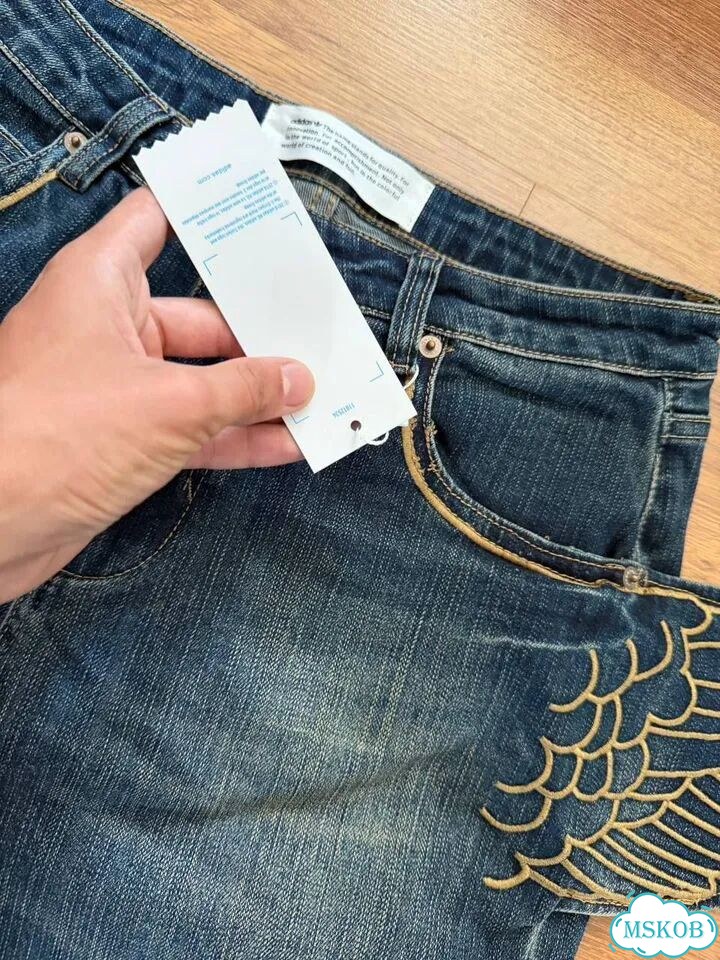 Adidas x Jeremy Scott jeans фото 6