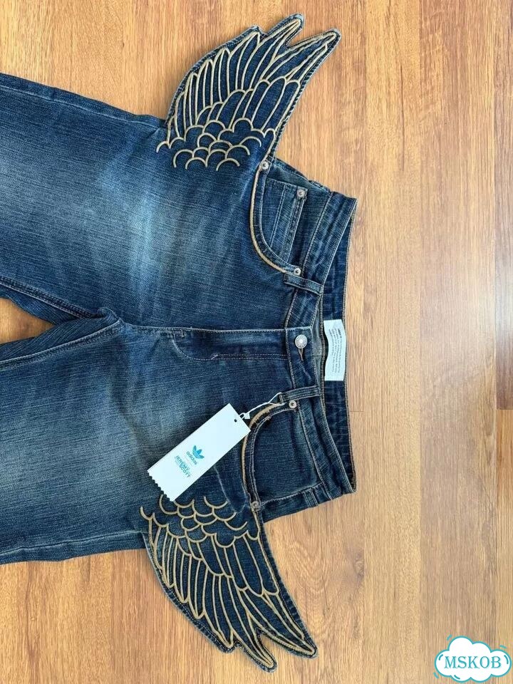 Adidas x Jeremy Scott jeans фото 8