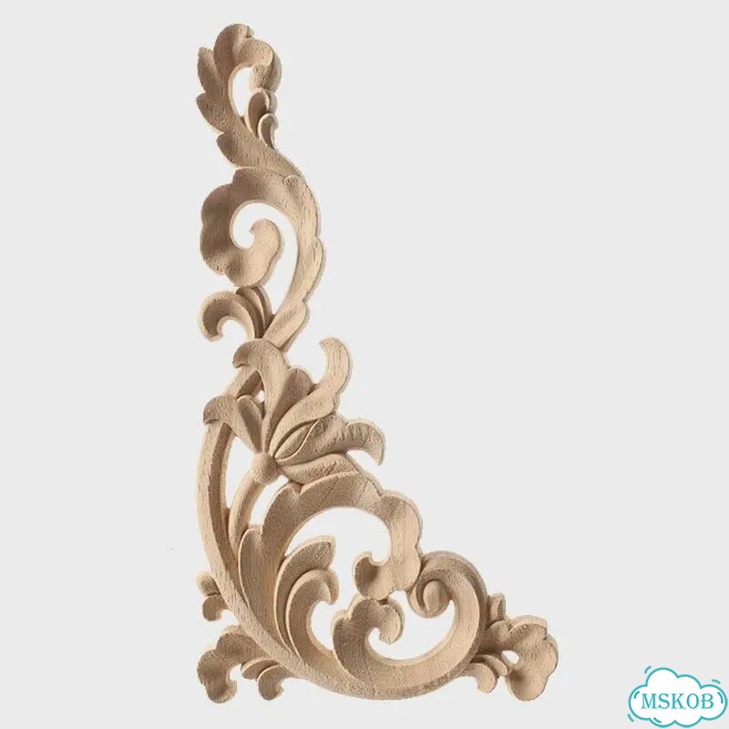 Деревянная резьба 26cmX12cm для мебели фото 6