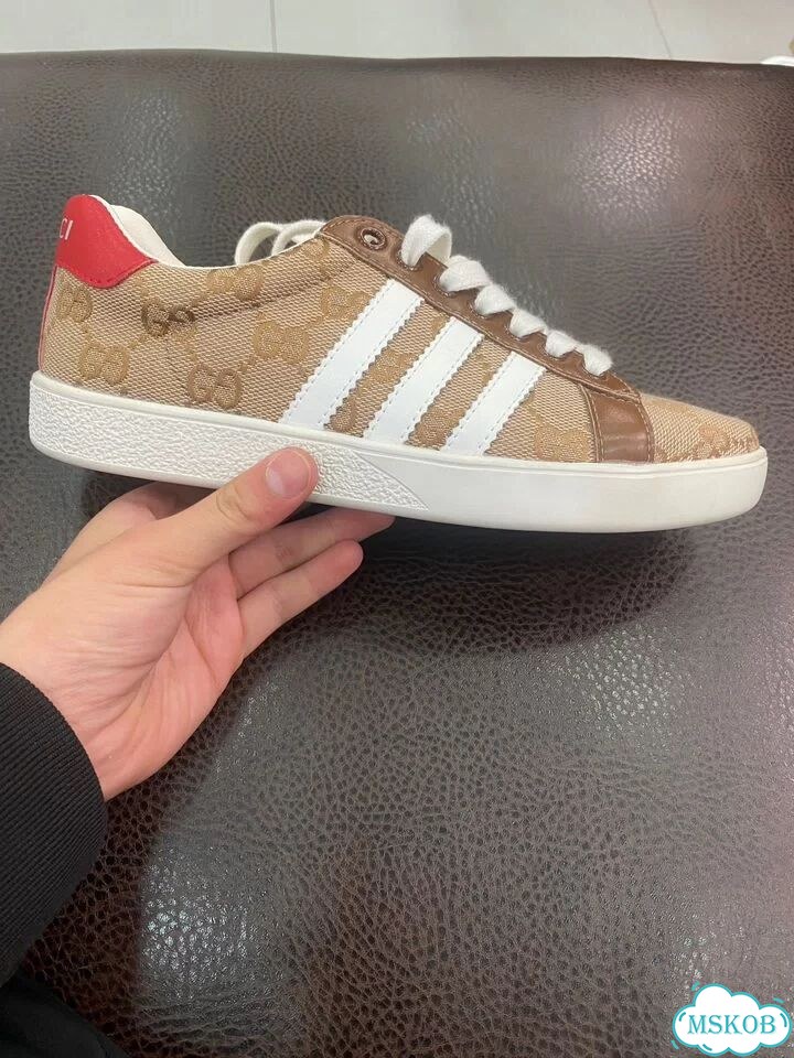 Кроссовки adidas x Gucci новые фото 1
