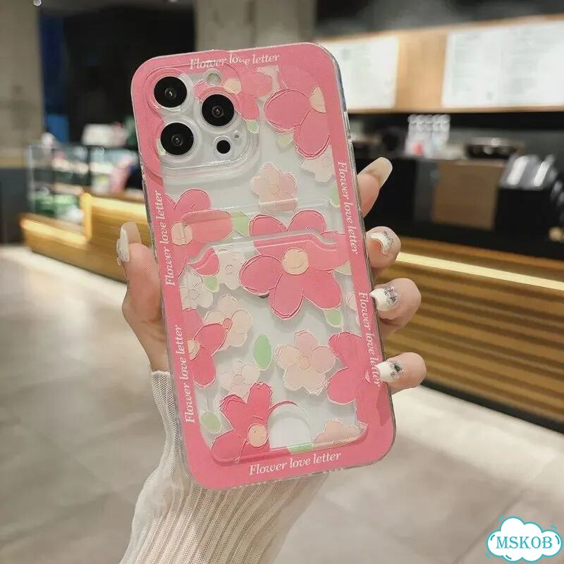 Чехол для iPhone 16 Pink Oil flower фото 1