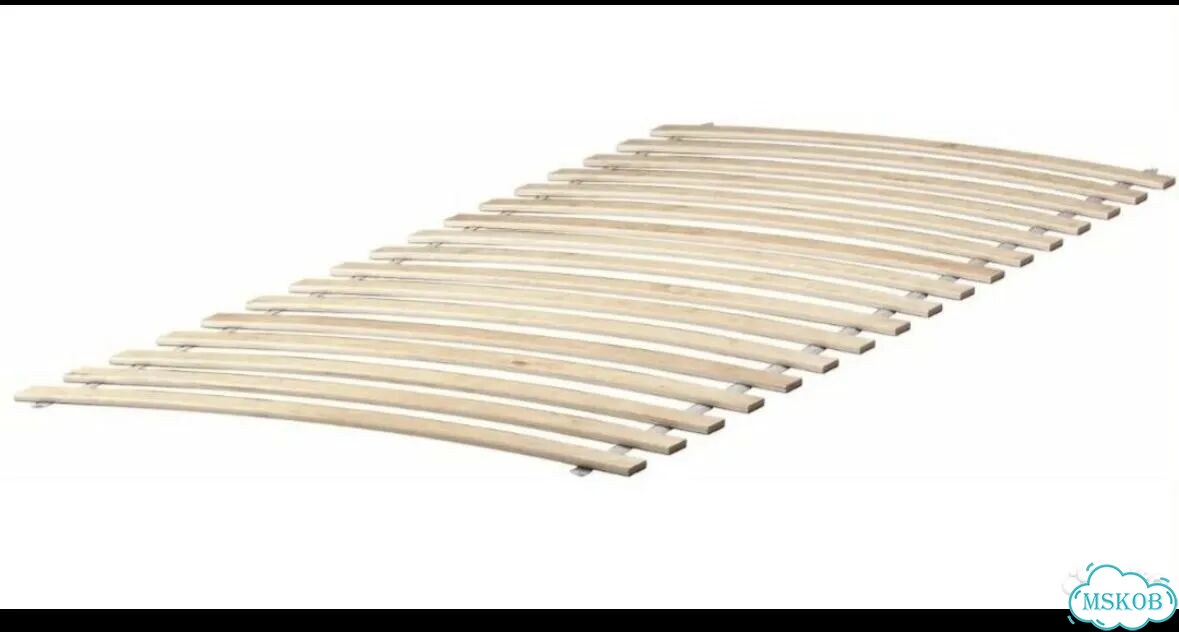 Кровать односпальная 90×200 Мальм IKEA фото 3