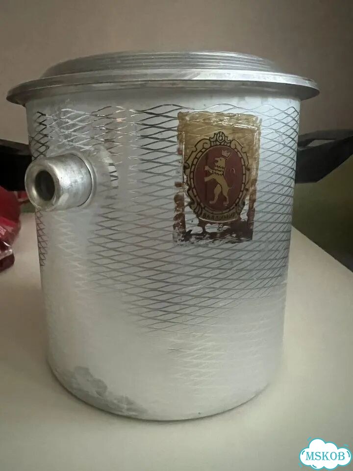 Молоковарка СССР (кастрюля с двойным дном) фото 1