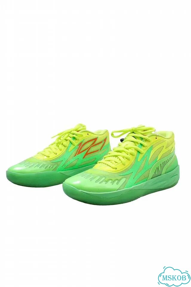 Кроссвоки Puma Lamelo Ball MB.02 Nickelodeon Slime, размер 45 фото 2