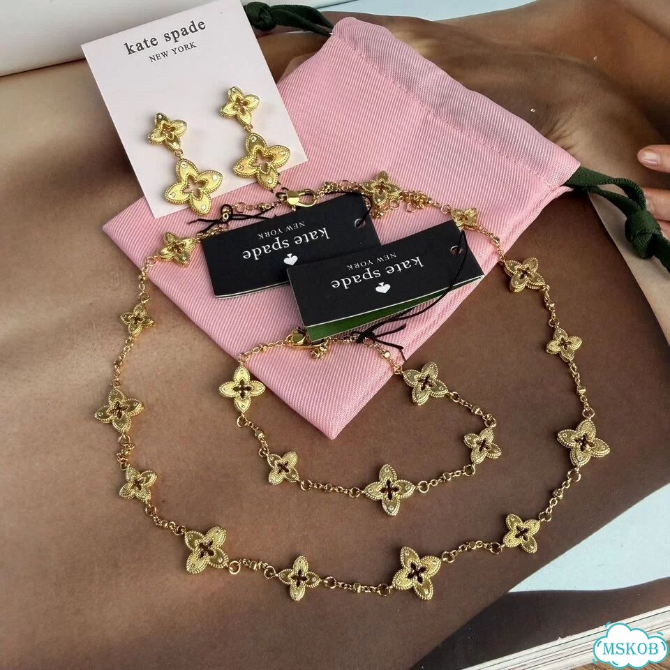 Комплект украшений Kate Spade колье браслет серьги фото 1
