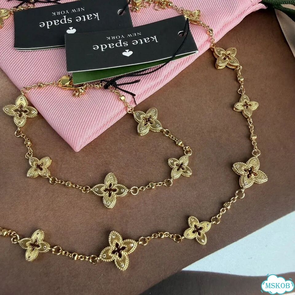 Комплект украшений Kate Spade колье браслет серьги фото 10