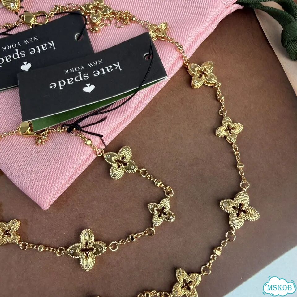 Комплект украшений Kate Spade колье браслет серьги фото 3
