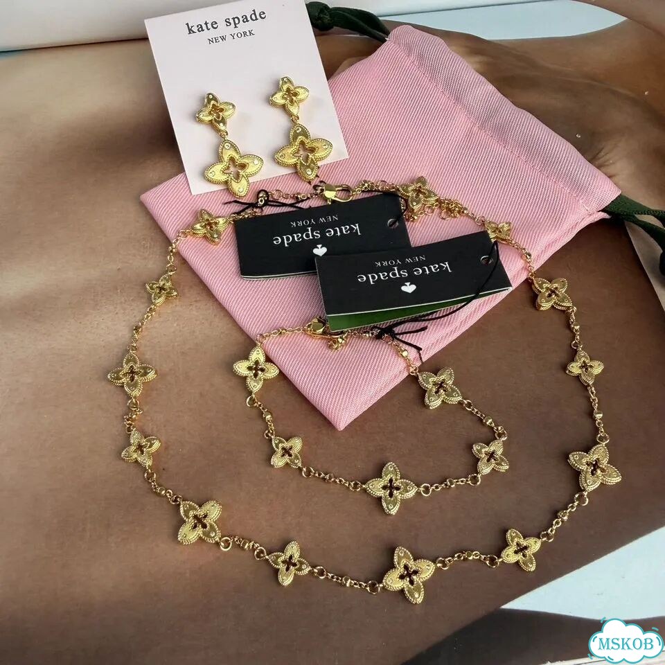 Комплект украшений Kate Spade колье браслет серьги фото 8