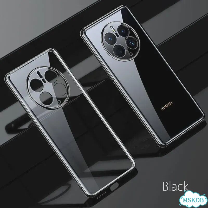 Чехол для Mate 50 Pro, роскошный, с покрытием, мягкий, Зеленый, Plating Green, For Mate 50 фото 2
