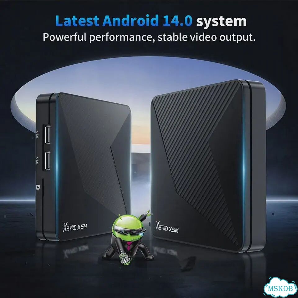 Vontar X88 Pro X5M тв-бокс Android 14 4К HDR фото 7