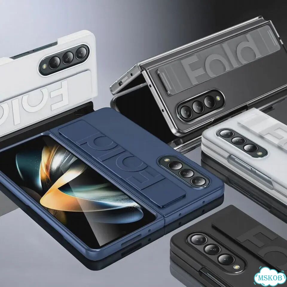 Чехол Samsung Galaxy Z Fold 3 Белый, матовый силикон фото 2