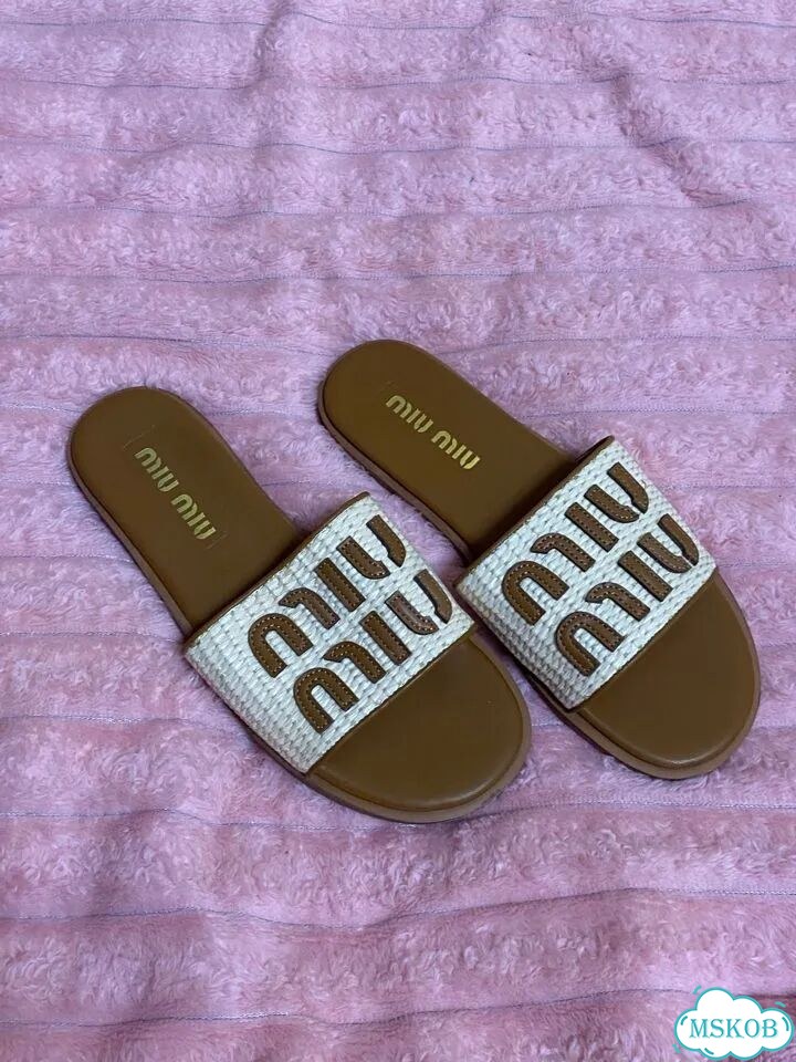 Босоножки коричневые miu miu type фото 2