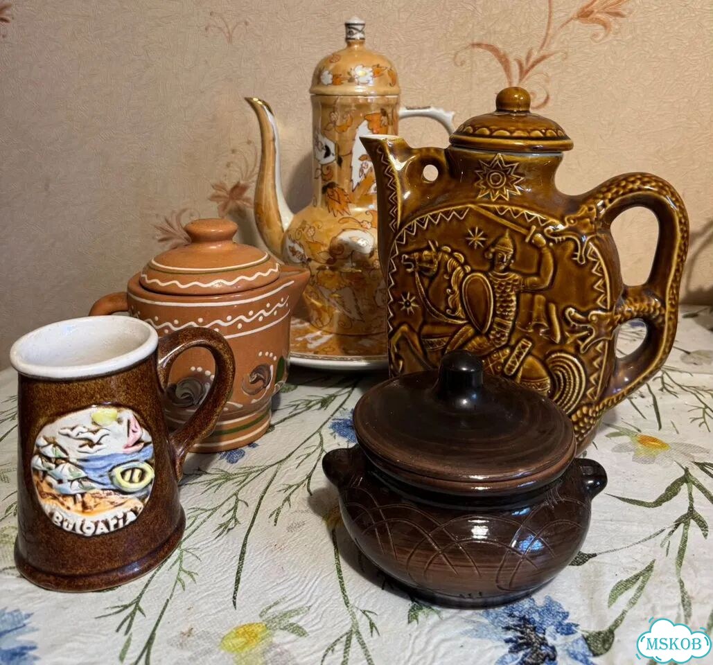 Керамическая посуда СССР фото 1