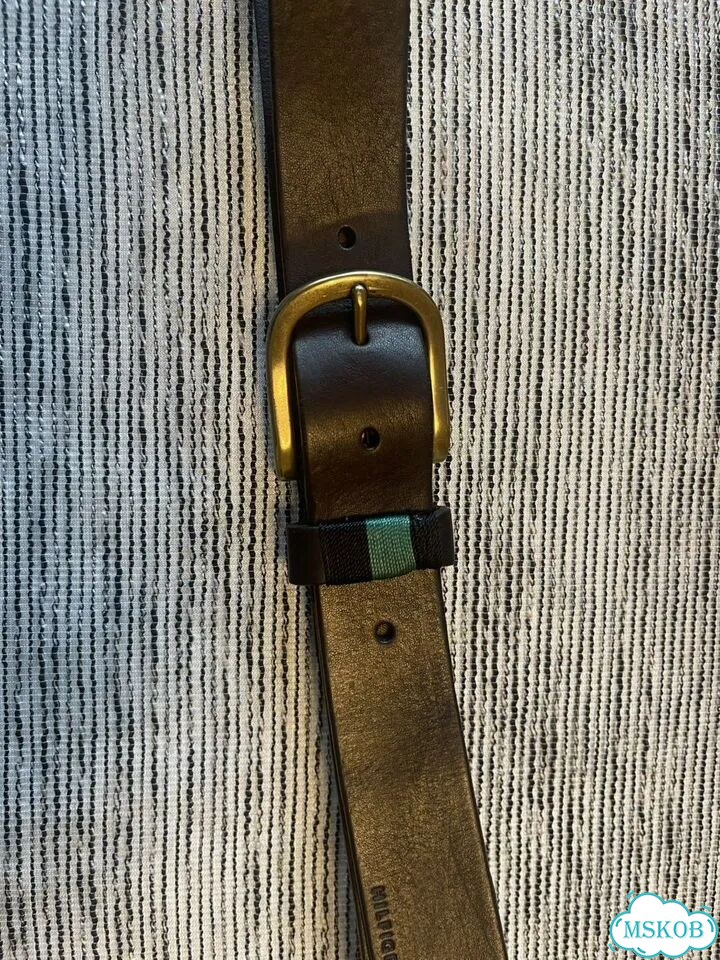 Ремень кожаный Tommy hilfiger фото 6