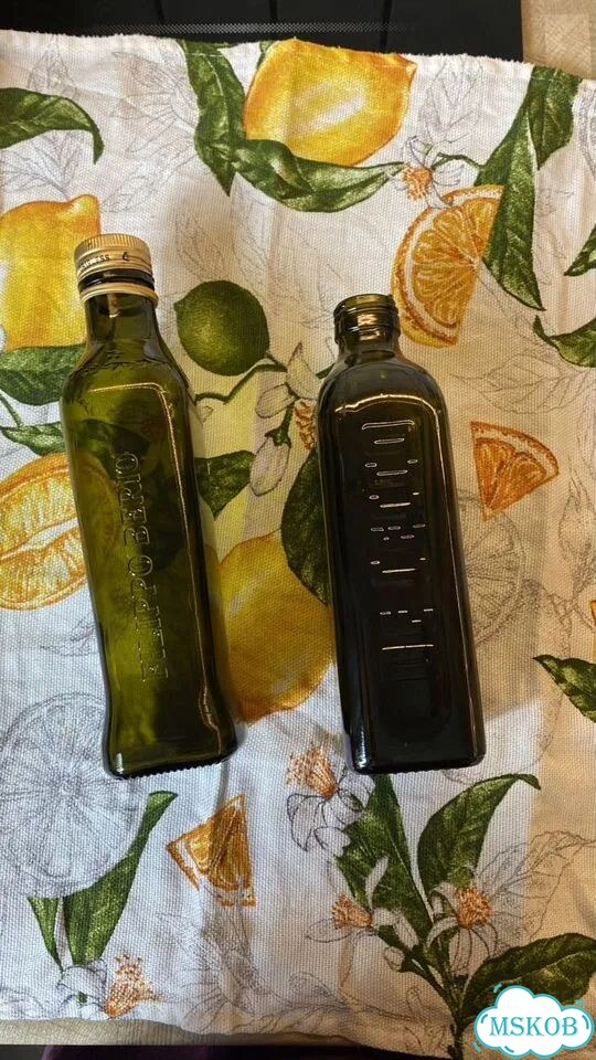 Бутылка из темного стекла для масла фото 3