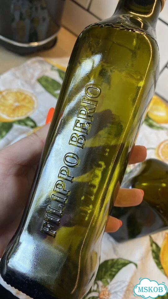 Бутылка из темного стекла для масла фото 6