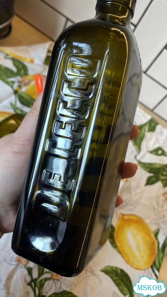Бутылка из темного стекла для масла фото 7