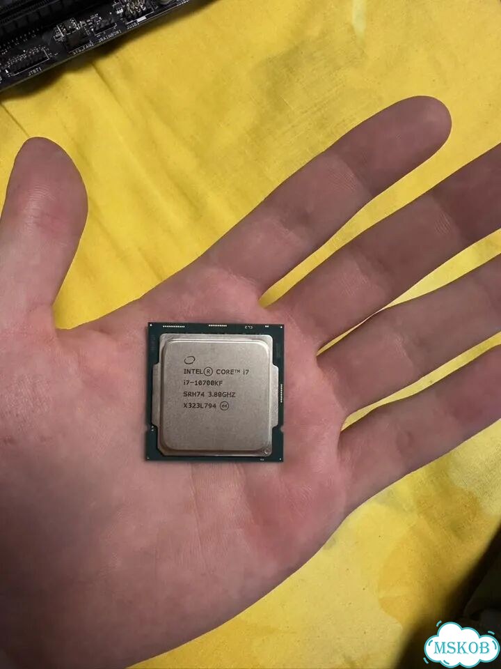 Процессор intel core i7 10700kf фото 1