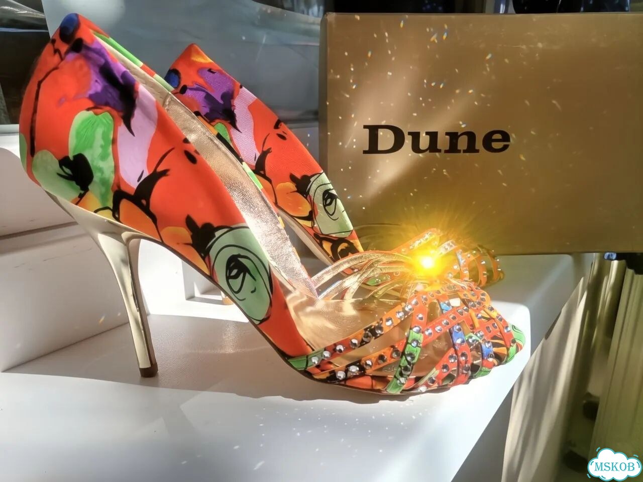 Туфли босоножки женские Dune Swarovski 39 фото 4
