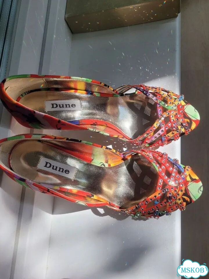 Туфли босоножки женские Dune Swarovski 39 фото 7