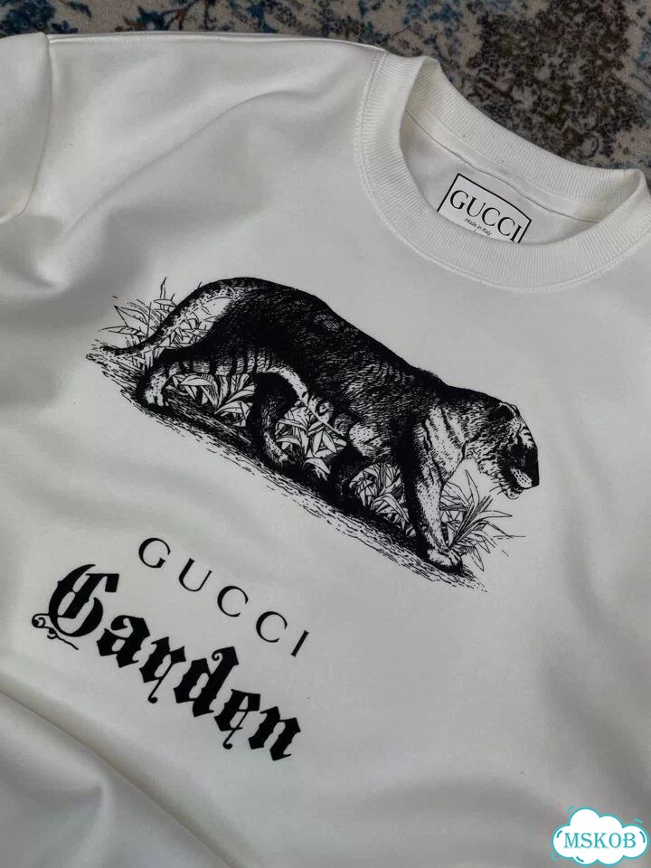 Свитшот Gucci Garden белый фото 1