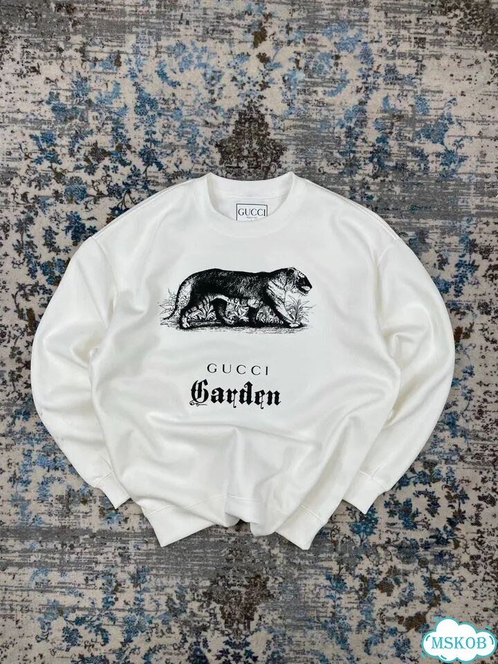 Свитшот Gucci Garden белый фото 2