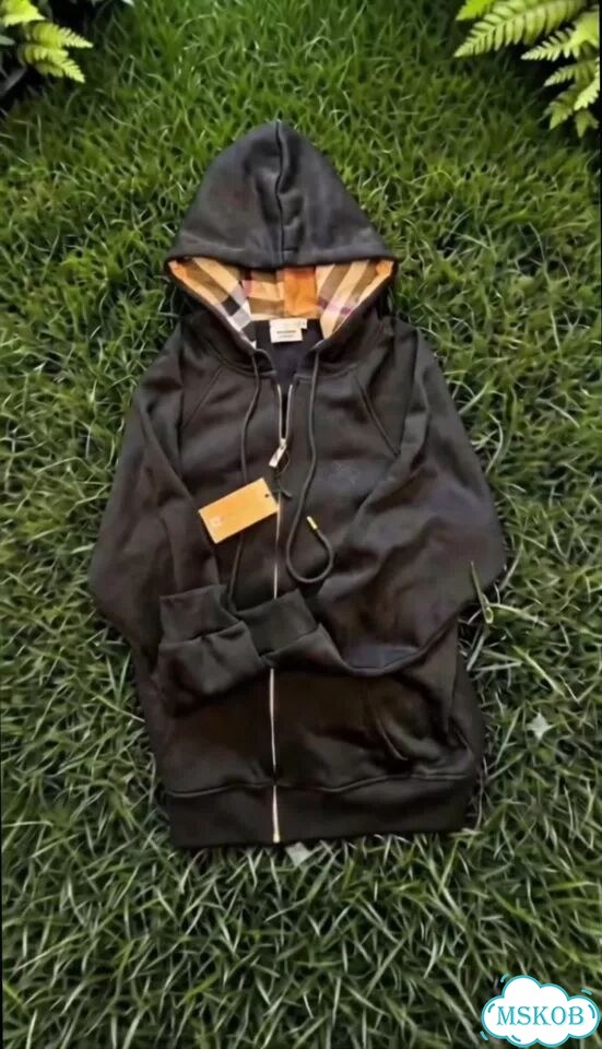Зип худи Burberry oversize фото 1