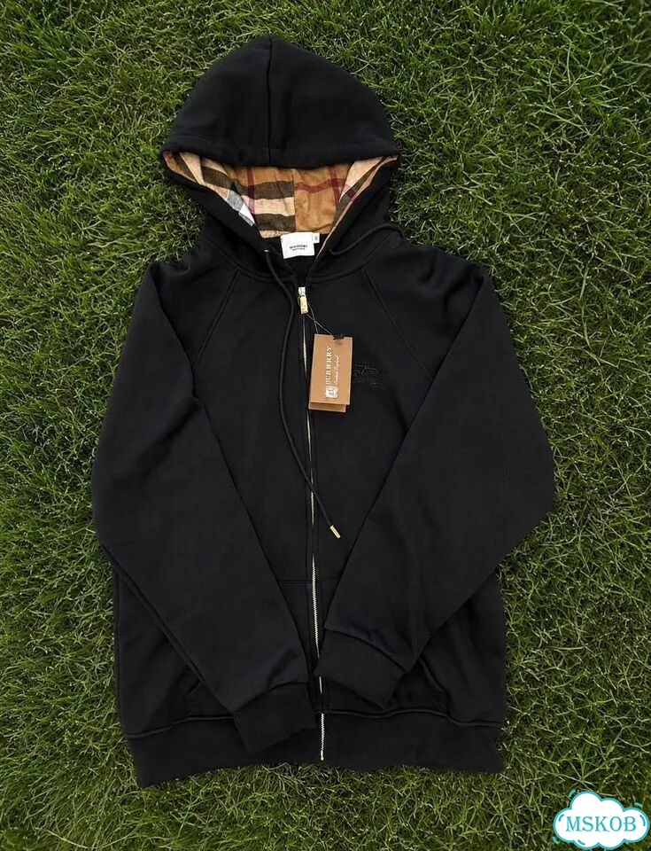 Зип худи Burberry oversize фото 3
