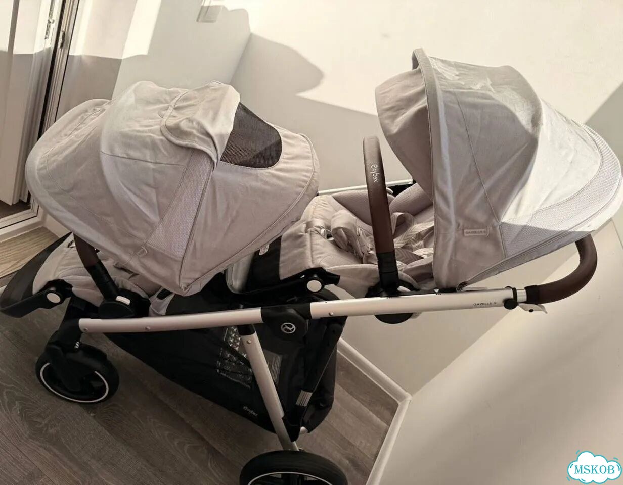 Коляска Cybex Gazelle S Stone grey фото 3